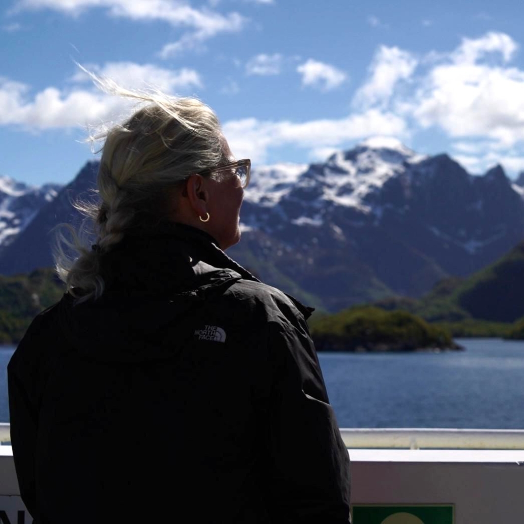 Linda op de Lofoten